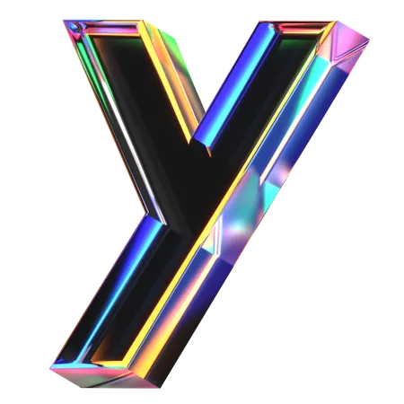 Y Letter  3D Icon