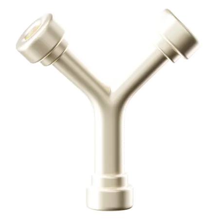 Y Pipe Shape  3D Icon
