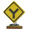 Y ROAD INTERACTION SIGN