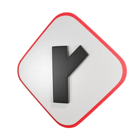 Y-Kreuzung2  3D Icon