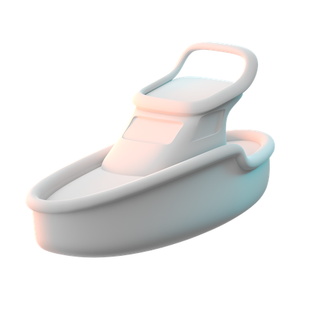 Yacht  3D Icon