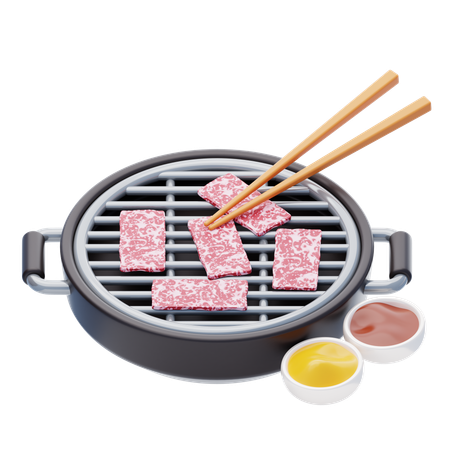 Yakiniku  3D Icon