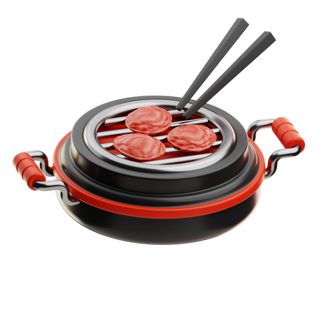 Yakiniku  3D Icon