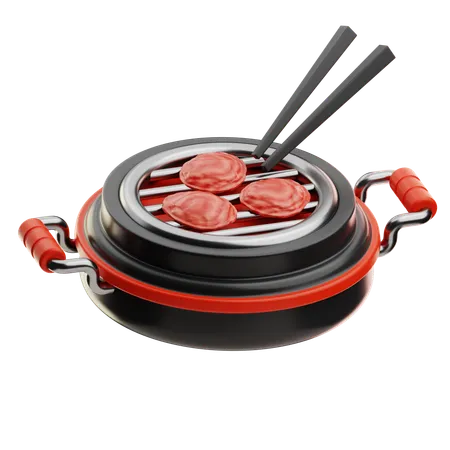 Yakiniku  3D Icon