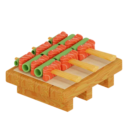 Yakitori  3D Icon