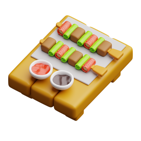 Yakitori  3D Icon