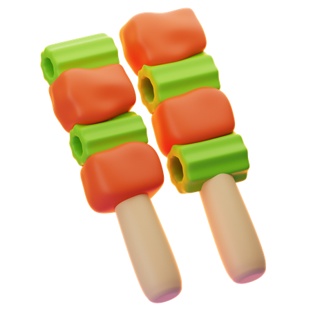 YAKITORI  3D Icon