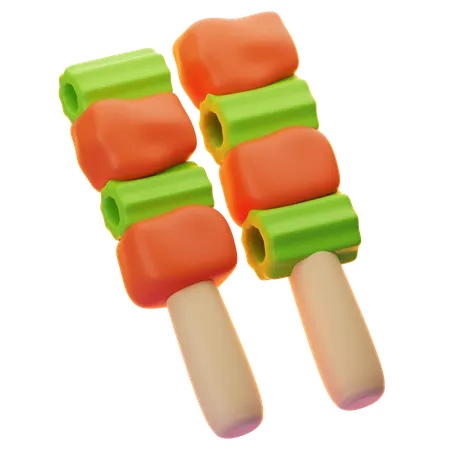 YAKITORI  3D Icon