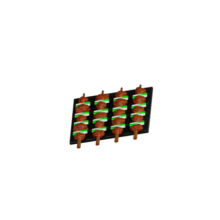 Yakitori  3D Icon