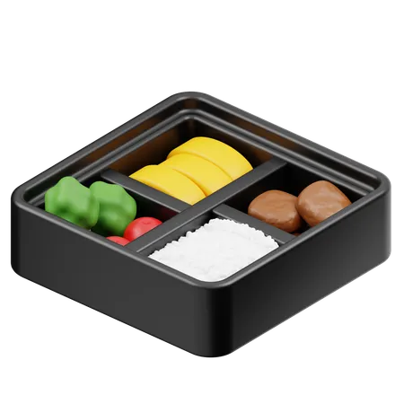 Yakitori Bento  3D Icon