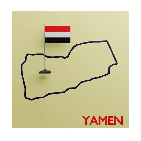 Yamen map  3D Icon