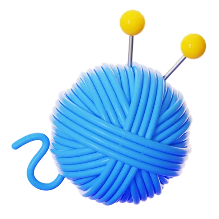 YARN BALL  3D Icon