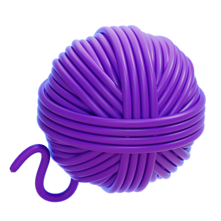 YARN BALL  3D Icon