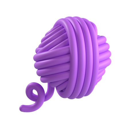 Yarn Ball  3D Icon
