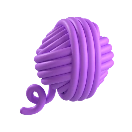 Yarn Ball  3D Icon