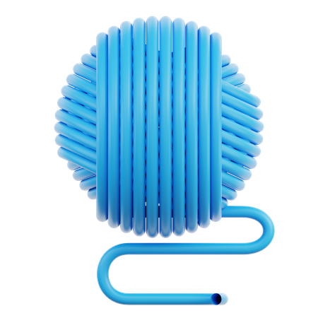 Yarn Ball  3D Icon