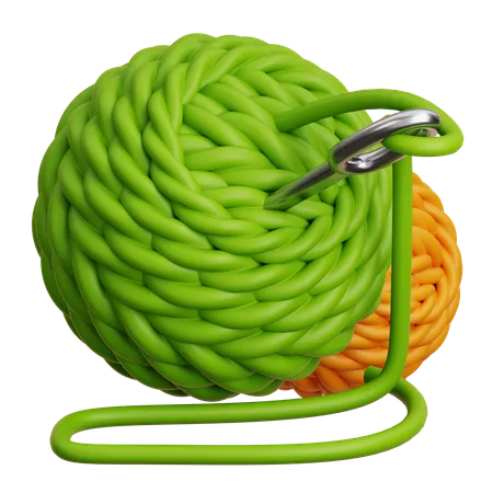 Yarn Ball  3D Icon