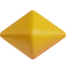 Yellow Geometric Shape