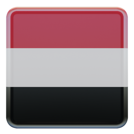 Yemen Flag  3D Flag