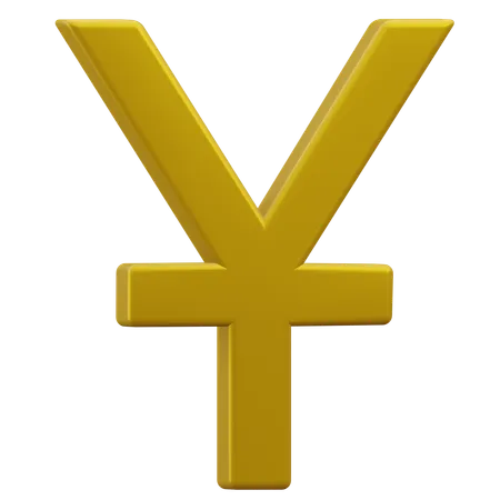 Yen Currency Currency 3 D Icon Illustration With Transparent Background 3D Icon
