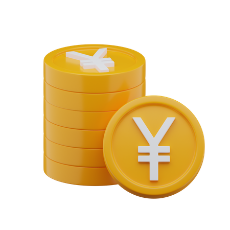 Yen  3D Icon