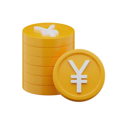 Yen  3D Icon