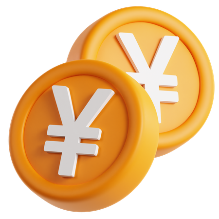 Yen  3D Icon