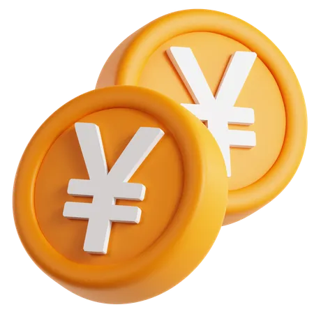 Yen  3D Icon
