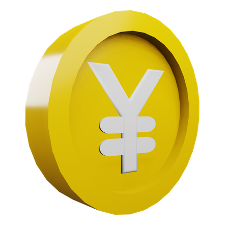 Yen  3D Icon