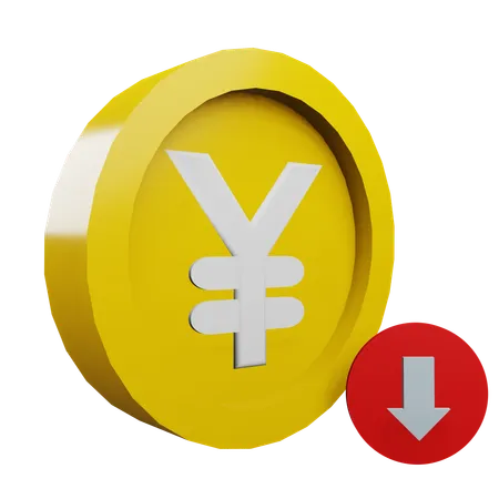 Yen  3D Icon