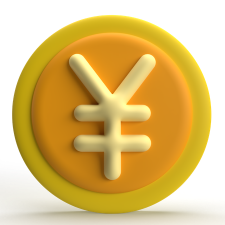 Yen  3D Icon