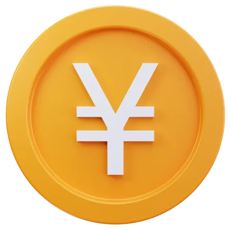 Yen  3D Icon