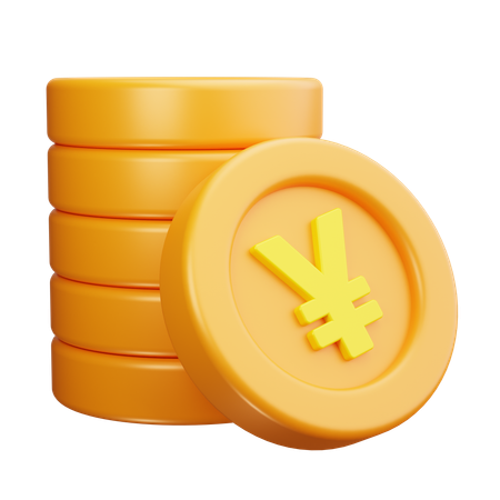 Yen  3D Icon