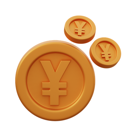 Yen  3D Icon