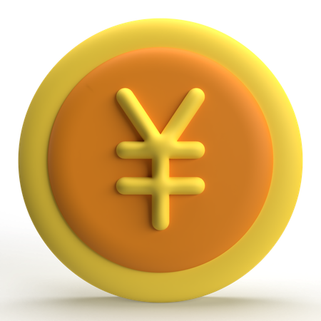 Yen  3D Icon