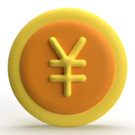 Yen  3D Icon