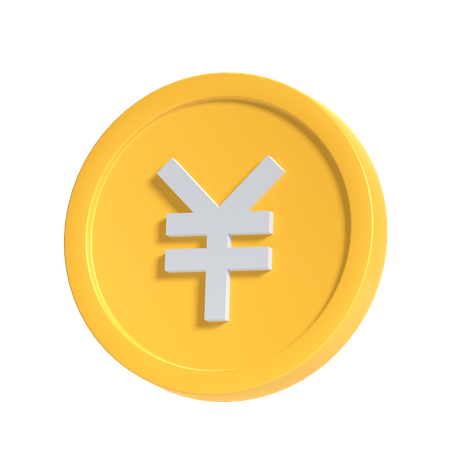 Yen  3D Icon