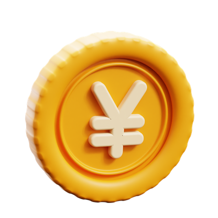 Yen chinois  3D Icon