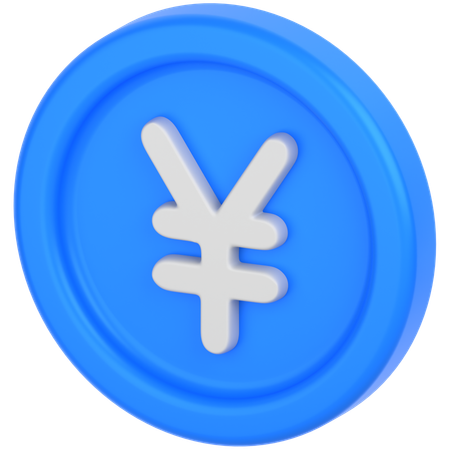 엔화  3D Icon