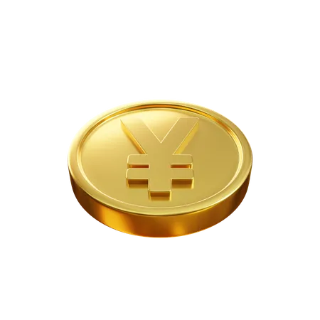 Yen Coin  3D Icon