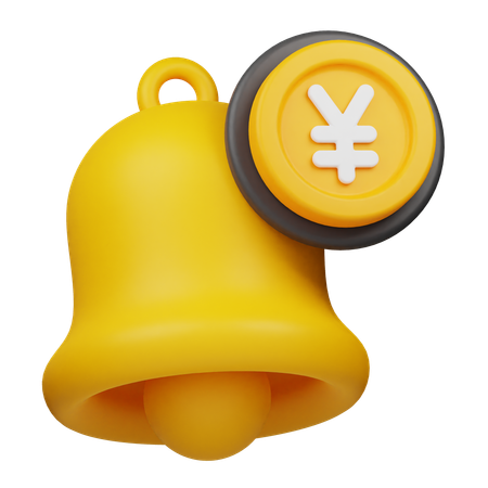 円貨通知  3D Icon