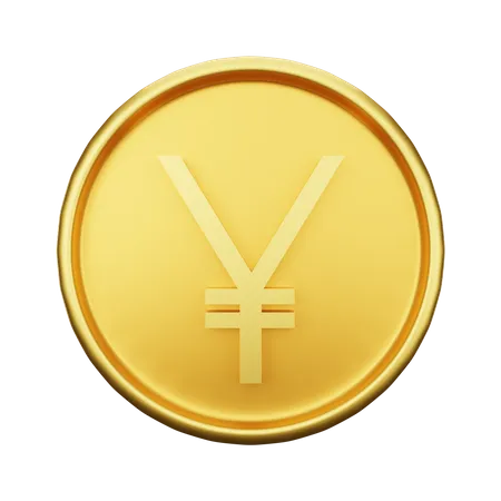 Yen Currency 3D Illustration