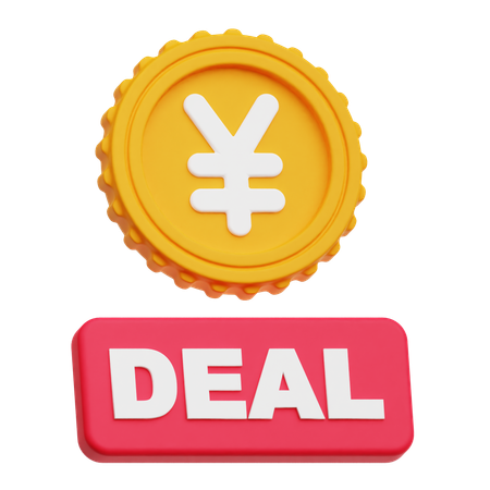Yen Deal  3D Icon