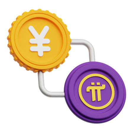 Yen Exchange  3D Icon