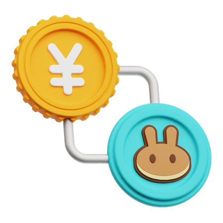 Yen Exchange  3D Icon