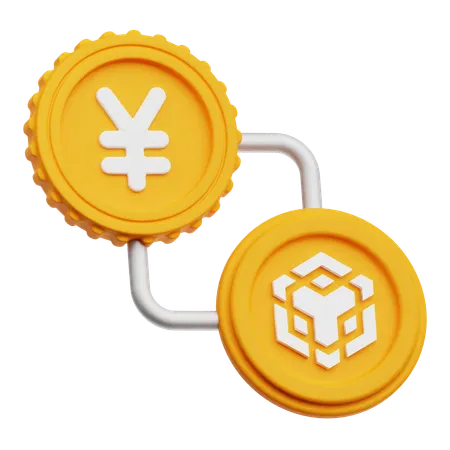 Yen Exchange  3D Icon