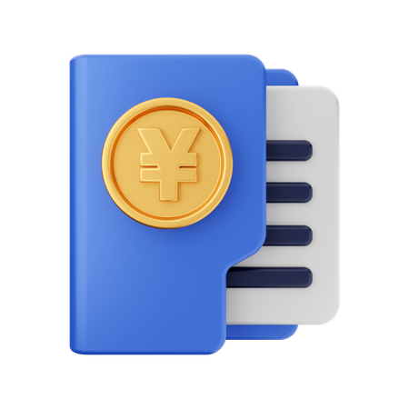 Yen Folder  3D Icon