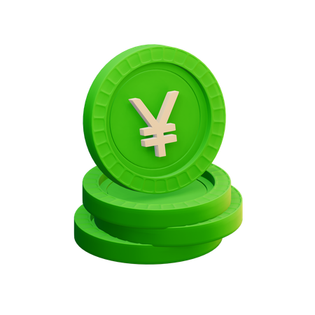 Yen japonais  3D Icon