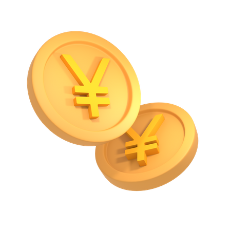 Yen japonés  3D Icon