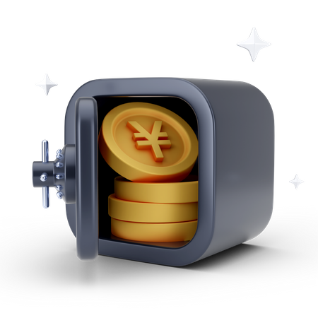 Yen Locker  3D Icon